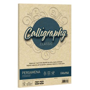 Carta Calligraphy Pergamena - A3 - 190 gr - crema 05 - Favini - conf. 250 fogli - immagine 1