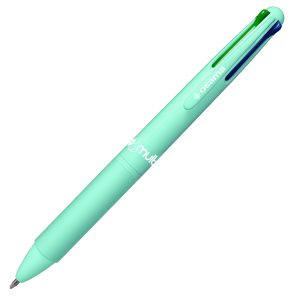 Penna a sfera 4 Multi Pastel - punta 1,00 mm - 4 colori - dinner mint - Osama - immagine 1