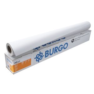 Carta Cad Eco 80 - 610 mm x 50 mt - 80 gr - opaca - bianco - Burgo - immagine 1