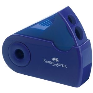 182701_Double hole sharpener box red/blue