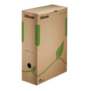 Scatola archivio EcoBox - dorso 10 cm - 32,7x23,3 cm - Esselte - immagine 1