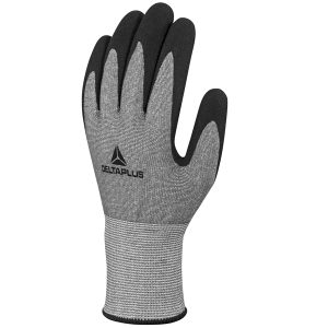 Guanti Venicut F Xtrem Cut - antitaglio - taglia 09 - grigio/nero - Deltaplus - immagine 2