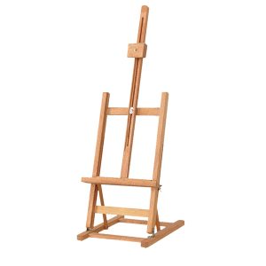 Cavalletto da tavolo BIG - legno di faggio - altezza tela max. 53 cm - 28 x 32 x 96 cm - DOM - immagine 1