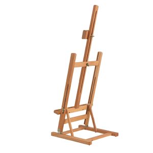 Cavalletto da tavolo BIG - legno di faggio - altezza tela max. 53 cm - 28 x 32 x 96 cm - DOM - immagine 2