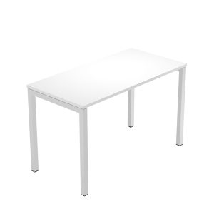 Scrivania Easy Plus - per smartworking - 120 x 60 x 72,5 cm - bianco - immagine 1