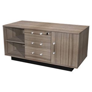 Mobile Elegance - di servizio - 120 x 55 x 56,6 cm - noce toscano - immagine 1