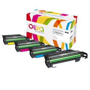 Armor - Toner Compatibile per HP Color LaserJet CP4025/4520/4525 - Giallo - CE262A - 11.000 pag - immagine 1