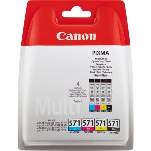 Canon - Cartucce ink - C/M/Y - 0386C005 - 7ml cad - immagine 1