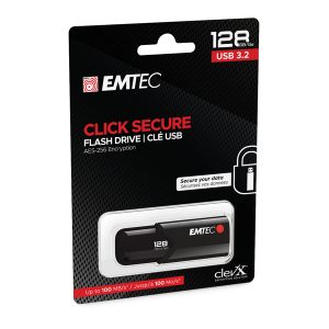 Emtec - Memoria USB B120 Click&Secure - ECMMD128GB123 - 128 GB - immagine 1