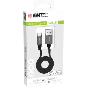 Emtec - Cavo USB-A to type C T700 - ECCHAT700TC - immagine 1