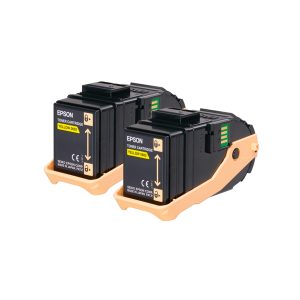 Epson - Toner Confezione doppia - Giallo - S050606 - C13S050606  - 15.000 pag - immagine 1