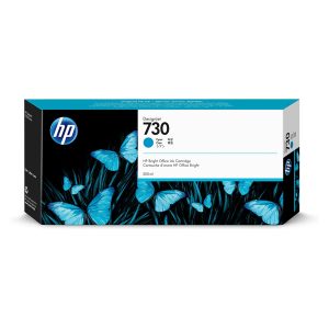 Hp - Cartuccia ink originale - 730 - Ciano - P2V68A - 300ml - immagine 1