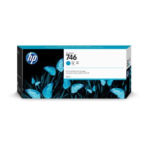 Hp - Cartuccia ink originale - 746 - Ciano - P2V80A - 300ml - immagine 1