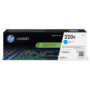 Hp -  Toner originale LaserJet HP 220X - Ciano - W2201X - 5.500 pag - immagine 1