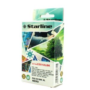 Starline - Cartuccia ink - per Canon - Nero - CLI-551BK XL - 9,8ml - immagine 1