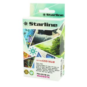 Starline - Cartuccia ink - per Canon - Magenta - CLI-551M - 6445B001 - 9,8ml - immagine 1