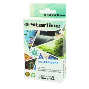 Starline - Cartuccia Ink compatibile Photo per Epson 202XL - Nero - 13ml - immagine 1