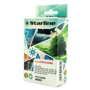 Starline - Cartuccia ink - per Canon - Nero - PGI-520 -  2932B001 - 19,4ml - immagine 1