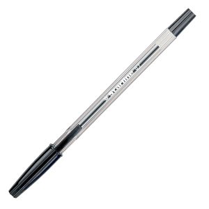 Penna a sfera con cappuccio - punta fine 0,7mm  - nero - Starline - conf.50 pezzi - immagine 1