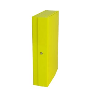 Scatola progetto Glossy - dorso 10 cm - giallo - Starline - immagine 1