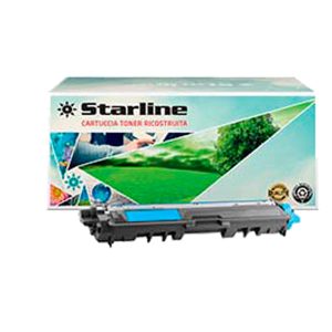 Starline - Toner ricostruito per Brother - Ciano - TN247C - 2.300 pag - immagine 1