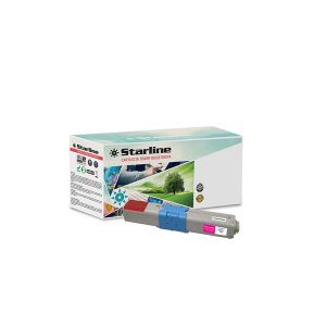 Starline - Toner Ricostruito - per Oki - Magenta - 44973534 - 1.500 pag - immagine 1