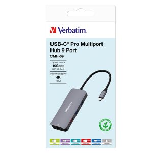 Verbatim - USB-C Pro Multiport Hub 9 Port - 32152 - immagine 1