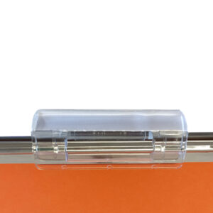 Cartella sospesa Silver® - cassetto - interasse 33 cm - fondo V - 31,2 x 25 cm -  arancio - Bertesi - immagine 2