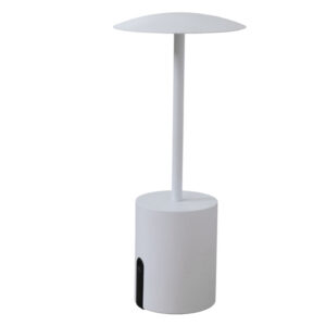 Lampada da tavolo Rocket - a led - alluminio - bianco - King Collection - immagine 1