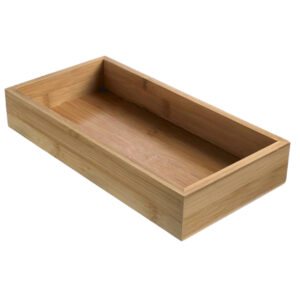 Contenitore buffet - 15,3 x 30,6 x 5 cm - bamboo - naturale - Leone - immagine 1